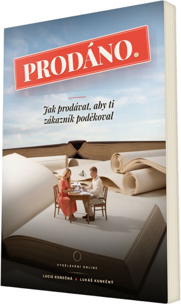 E-book PRODÁNO — Jak prodávat, aby ti zákazník poděkoval